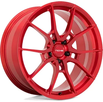 Alu kolo Niche MoNe T113 KANAN disk 20x11 5x120 72.56 ET43, candy red