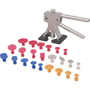 Sada nářadí vidaXL 24dílná sada PDR vytahováku promáčklin, nerezová ocel [210403]