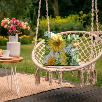 Zahradní dekorace Voděodolný zahradní polštář s potiskem D434-291 Rozměr polštáře: 50x50cm