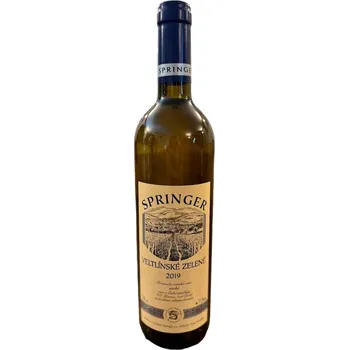 Víno Vinařství Springer Veltlínské zelené 2019 750 ml Springer