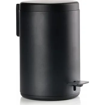 Odpadkový koš Koupelnový pedálový koš 3l RIM Black, černý - ZONE DENMARK (RIM pedálový koš 3l, černý - ZONE DENMARK)