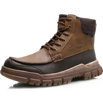 Pánská zimní obuv PÁNSKÉ KOTNÍKOVÉ BOTY TOM TAILOR 6380010005-00205 HNĚDÁ Barva: HNĚDÁ, Velikost: 42