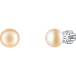 Olivie Stříbrné 6mm PERLY PEACH 7983 Ag 925; ≤1,4 g.