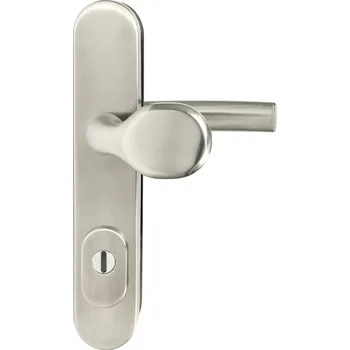 Dveřní kování RICHTER Bezpečnostní kování R.701.ZB.N.TB4 (nerez) Rozteč: 90 mm