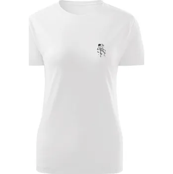 Dámské tričko Tričko s potiskem Dámské tričko s kosmonautem dámské