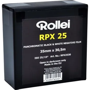 ROLLEI RPX 25 ČB metráž, 30,5m