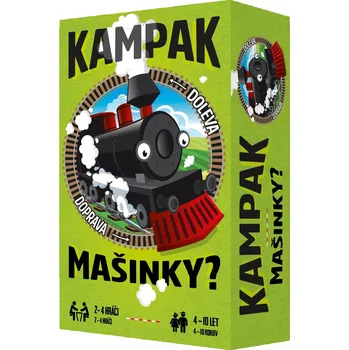 Společenská hra Dummy Bear Kampak, mašinky?