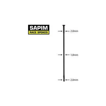 SAPIM Race 292 černý rovný