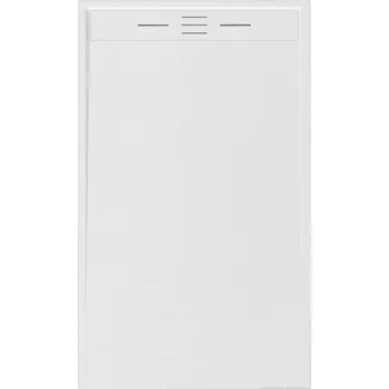 Sprchová vanička BPS-koupelny Obdélníková akrylátová sprchová vanička HYD-OSV-DEKO 140x80 bílá