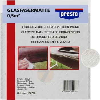 Karosářský tmel Presto skelná laminovací rohož 0,5m2