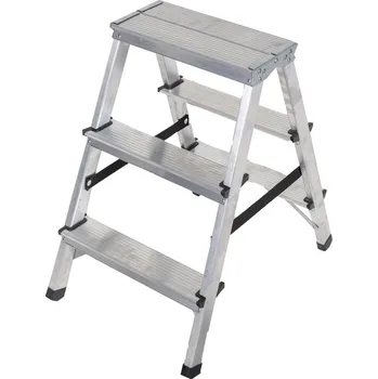 Schůdek Schůdky Al oboustranné, 2 x 3 příčky