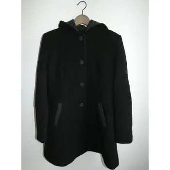 Dámský svetr Kabát 100% lamí vlna (černý, 42)