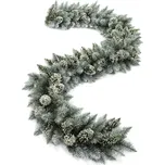 Aga MR3203 vánoční girlanda 270 cm bílá