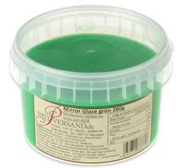 Poleva Cake Masters Mirror Glaze 260 g zelená