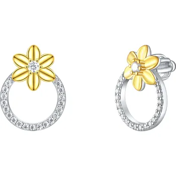 Náušnice Olivie Stříbrné náušnice KRUH 7925 Ag 925; ≤2,5 g.