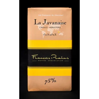 Čokoláda Francois Pralus čokoláda La Javanaise Criollo Forastero 75% 100 g