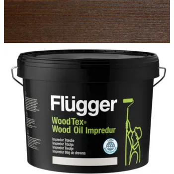 Olej na dřevo Flügger Wood Tex Wood Oil IMPREDUR 10L U-806 + dárek k objednávce nad 1000Kč