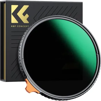 K&F 105MM XV56 Nano-X Slim Variable/Fader NDX, HD, ND2~ND400, Waterproof, Anti Scratch, Green Coated