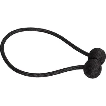 Příslušenství pro záclonu a závěs Černá elegantní magnetická spona