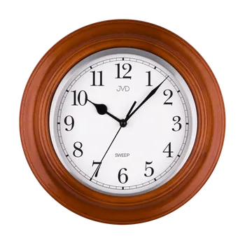 Hodiny JVD Klasické netikající tiché hodiny JVD quartz NS27043/41