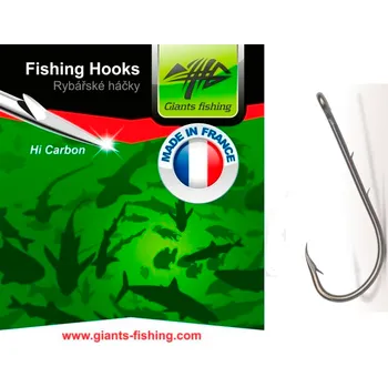 Rybářský háček Giants Fishing háček dravcový s očkem 10 ks Varianta: vel. 6 (G-72057-|06)