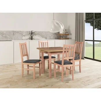 Jídelní set Jídelní set 4+1 Štefan Vyberte Tkaninu:: Tkanina 5, Vyberte Moření:: Komplet grandson