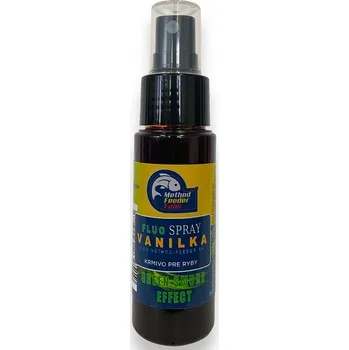 Nástraha Sprej Fluo Method Feeder Fans 50ml Vanilka
