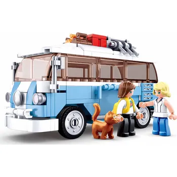 Stavebnice Sluban Sluban Modely M38-B0707 Happy bus