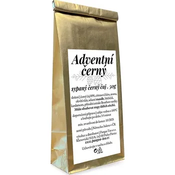 Čaj Pangea Tea černý sypaný čaj Adventní, 50g