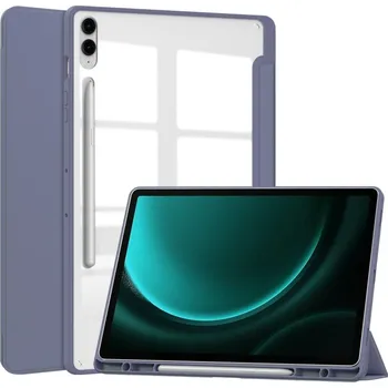 Pouzdro na tablet VSECHNONAMOBIL 65787 CRYSTAL Zaklápěcí pouzdro Samsung Galaxy Tab S9 FE+ fialové