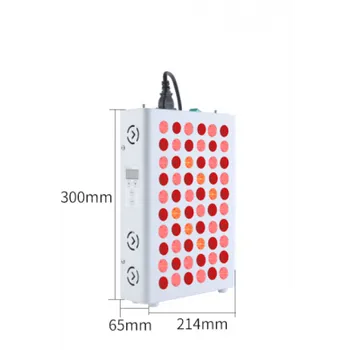 Lampa pro světelnou terapii Studentské vychytávky Terapie červeným světlem - 300W Panel + časovač