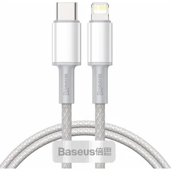 Baseus BASEUS DATA PD20W TYP-C TO LIGHTNING CABLE 200CM BÍLÝ USB kabel (6953156231955) - 6953156231955