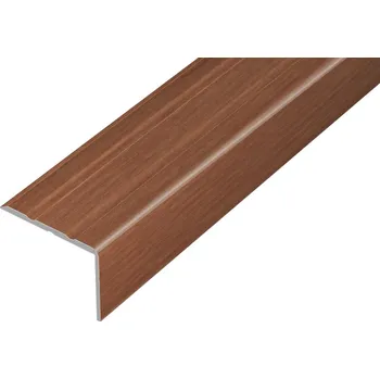 ACARA AP5 schodová lišta samolepící, hliník + fólie třešeň, 20 mm, 2,7 m AAHAF B254120-SK