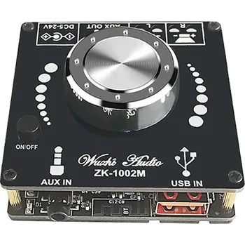 Elektronická stavebnice Bluetooth přijímač a zesilovač 2x100W, modul ZK-1002M