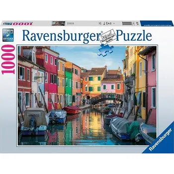 Puzzle Ravensburger Burano Itálie 1000 dílků