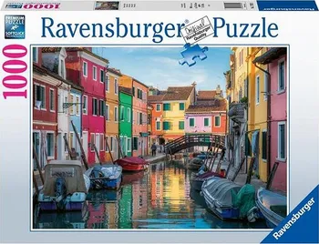 Puzzle Ravensburger Burano Itálie 1000 dílků