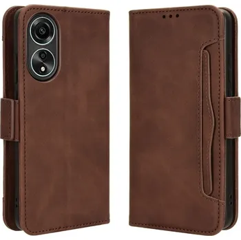Pouzdro na tablet VSECHNONAMOBIL 65957 SLOT Peněženkový obal pro Oppo A78 hnědý