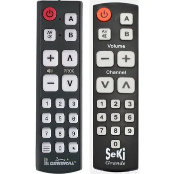 SEKI GRANDE černý (GENERAL ZOOMY) - dálkový ovladač, náhrada