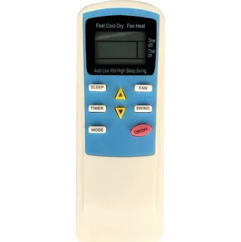 Dálkový ovladač TCL Klimaire, Conia, Airmaster, Ayre, Ballu, Soleus Air GYKQ-05, GYKQ-10E, GYKQ-11E, GYKQ-12E, CA24001 - náhradní dálkový ovladač