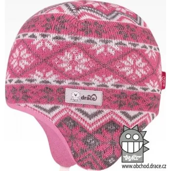 Kojenecká čepice Kojenecká čepice zateplená Dráče - světle růžová Barva: Světle růžová, Velikost: 40-42