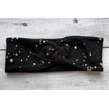 Organizér oblečení Čelenka zimní černo zlatá - Houba