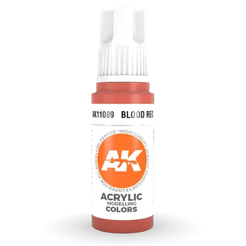 Modelářská barva AK Interactive: General Series - Blood Red 17ml