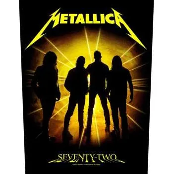 Nášivka Merch Metallica: Metallica Back Patch: 72 Seasons