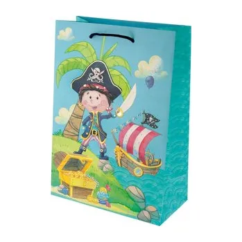 Dárková taška Taška dárková 19,5x28x10 cm, Pirát