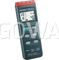 Digitální teploměr Voltcraft K204, -200 až +1370 °C - 180313010012