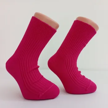 české bavlněné dětské ponožky TREPON BENIK tm. růžové 100% bavlna pro alergiky, atopiky velikosti ponožek: 23-24 ( EUR vel. 35-37)