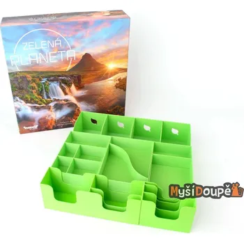 Příslušenství k deskovým hrám Myší Doupě Zelená planeta - Insert
