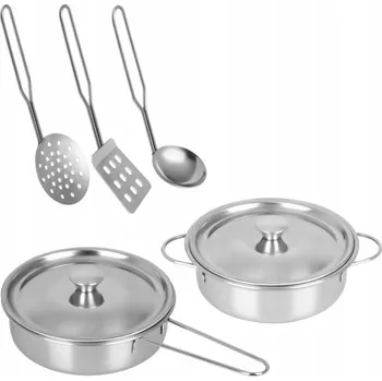 Dětská kuchyňka Sada nádobí do dětské kuchyňky Eldom Promis KDA100, 6ks