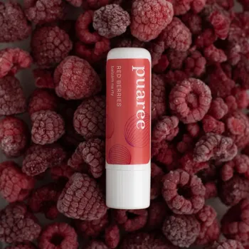 Péče o rty Puaree Balzám na rty Red Berries