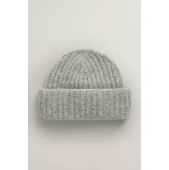Kšiltovka ČEPICE GANT SOFT BEANIE LIGHT GREY MELANGE